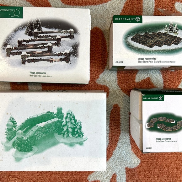 Department 56 Village Accessories